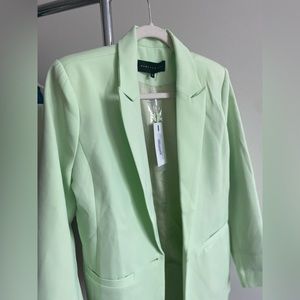 NWT Endless Rose mint green blazer